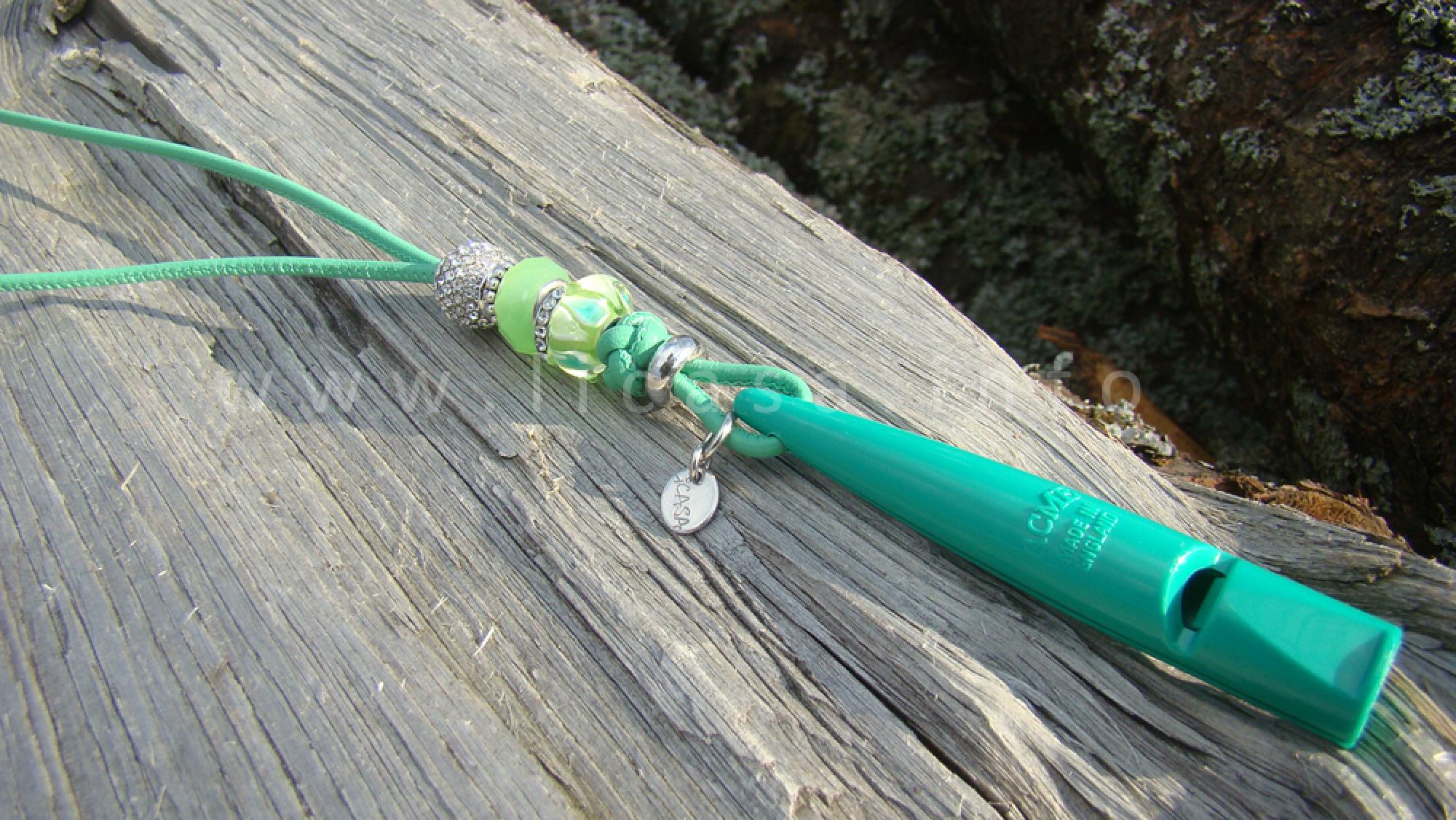 Pfeifenband mit ACME Pfeife smaragd
